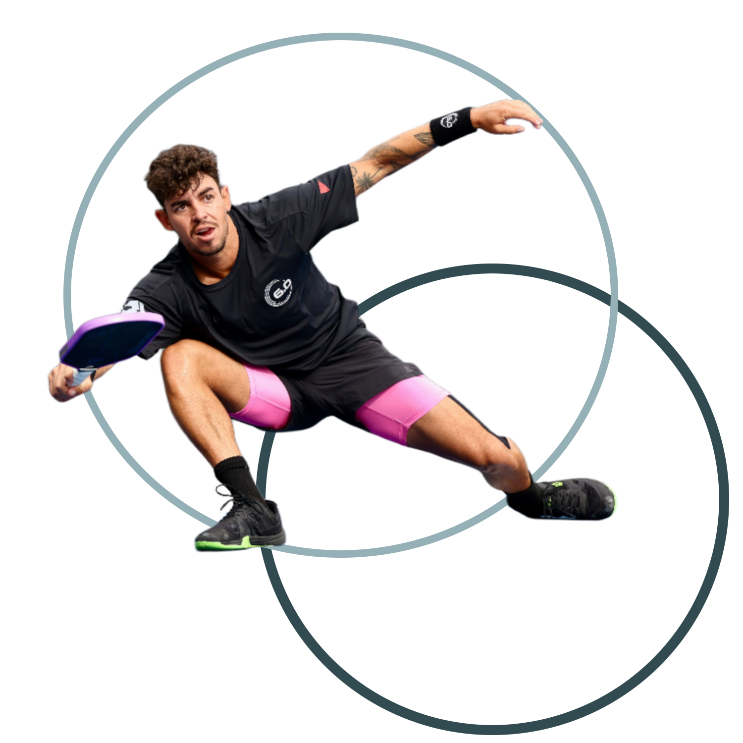 Jaume Martinez Vich Playing Pickleball